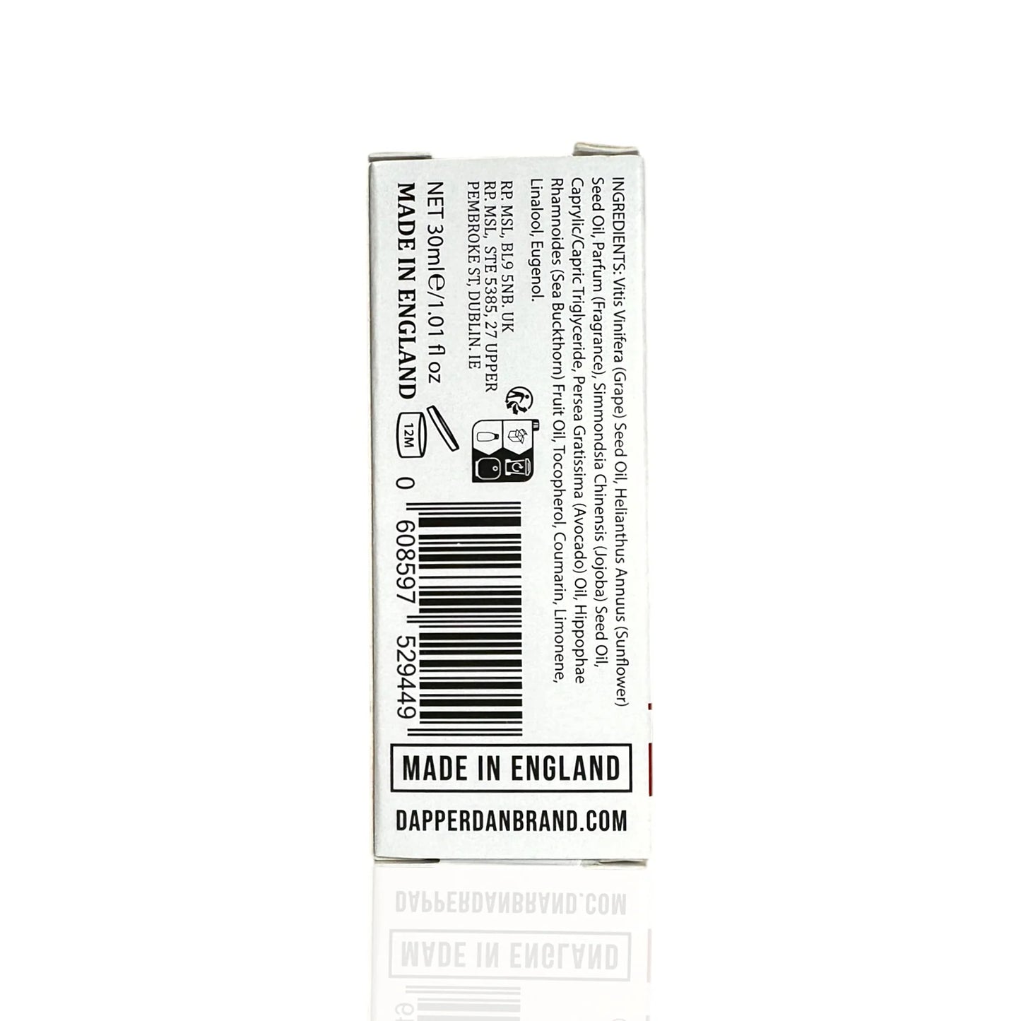 Dapper Dan Beard Oil 30ml