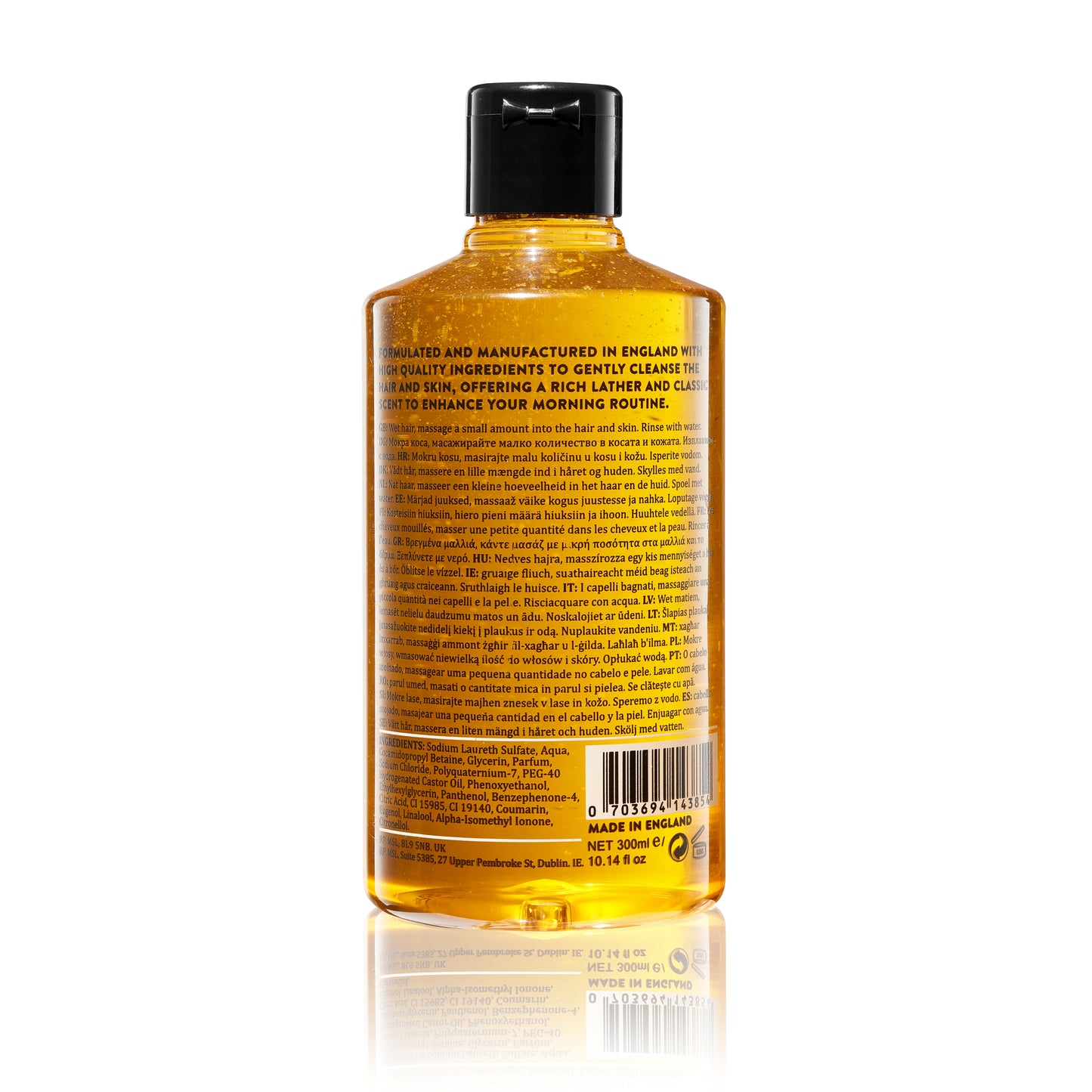 Dapper Dan Hair &amp; Body Shampoo 300ml