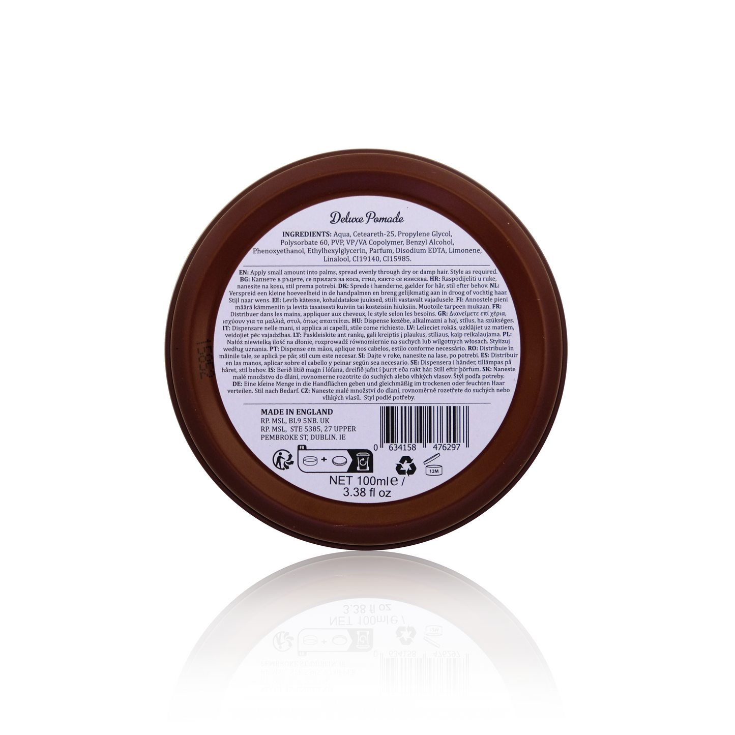 Dapper Dan Deluxe Pomade 100ml