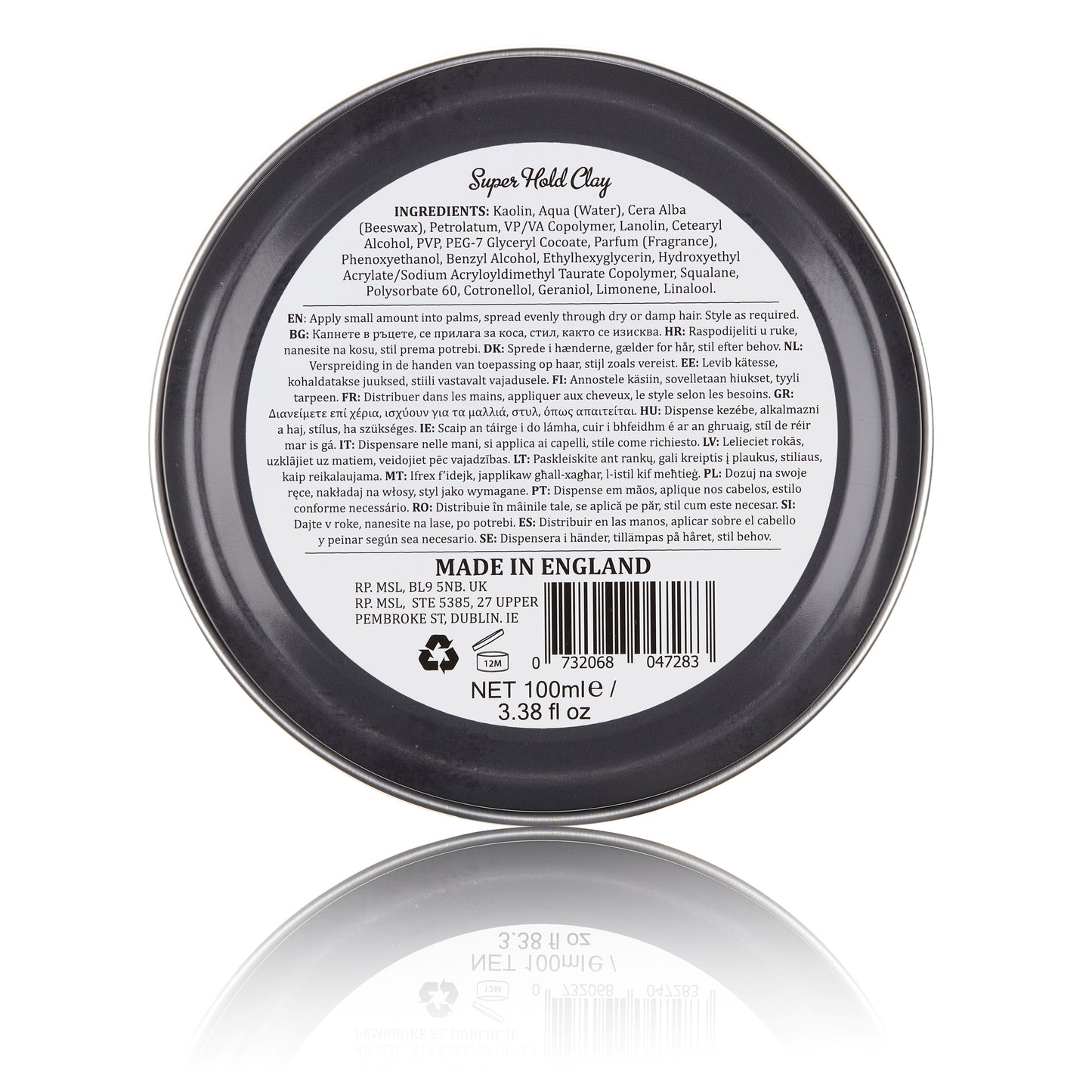 Dapper Dan Ultra Matte Clay 100ml