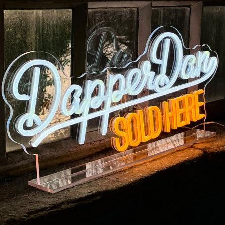 Dapper Dan Sold Here (Neon sign)